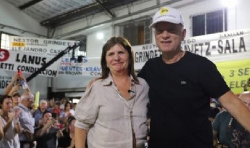 Néstor Grindetti oficializó su candidatura a gobernador bonaerense junto a Patricia Bullrich