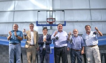 Kicillof puso en funcionamiento nuevos patrulleros y recorrió obras