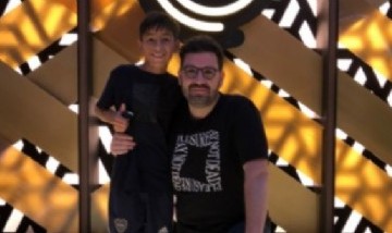 Joaquín Nahuel, el chico de las tortas, conoció a su ídolo Damián Betular: "Lo amo"