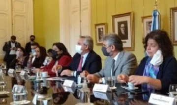Los investigadores de la UNLP que producen la vacuna se reunieron con Alberto Fernández