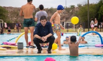 Posse participó del cierre de la primera etapa de las colonias de verano en San Isidro