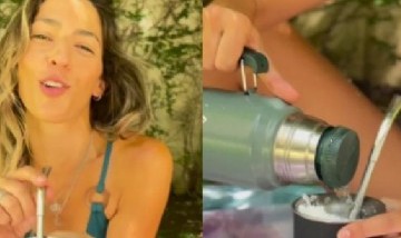 Una influencer compartió su receta atípica de cómo toma mate e incendió las redes.