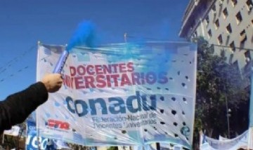 Educación pública: Paro nacional universitario contra el plan motosierra de Milei