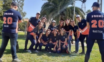 Los chicos de la promo 2020 desde Cañada de Luque, Córdoba.