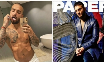Maluma: una portada de revista, un viaje a Milán y su abdomen sin entrenar.