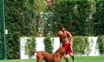 Video viral de Messi con sus hijos y Hulk