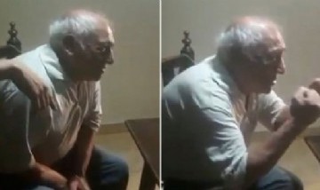 La emocionante reacción de un abuelo al enterarse por zoom que su nieto se recibió