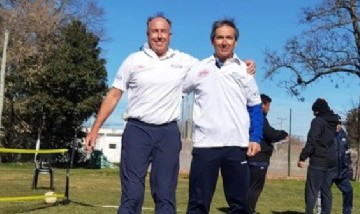 Juegos Bonaerenses: El intendente de Lezama competirá la final en la categoría +60 de fútbol tenis