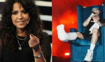 Patricia Sosa se quejó porque ovacionaron a Luck Ra por dar su show enyesado y a ella no