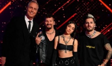 "Mal acostumbrao": el increíble show de Mau y Ricky Montaner con María Becerra en La Voz