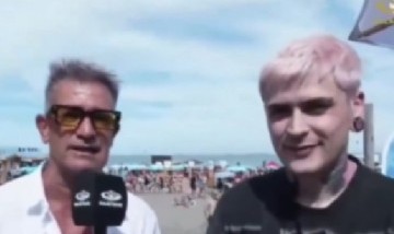 Durante una entrevista a Lit Killah, Diego Díaz no pudo contener el enojo y comenzó a insultar