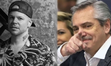 "Residente" hará una transmisión en vivo con Alberto Fernández