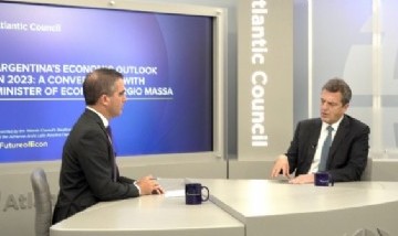 Massa: "Es el segundo mes consecutivo en el que baja la inflación, pero todavía no me conforma"