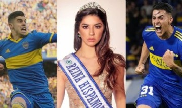 Una ex participante de Miss Mundo y su relación con dos jugadores del "mundo Boca"
