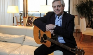 El Presidente Alberto Fernández y la música