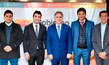 Gobernadores de Provincias Unidas lanzan su campaña en Chubut