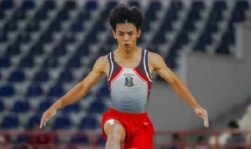 Conmoción por la muerte del gimnasta indonesio Naufal Takdir Al Bari, de 19 años
