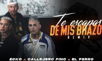 ECKO, Callejero Fino, El Perro - Te Escapas De Mis Brazos (Remix) (Video Oficial)