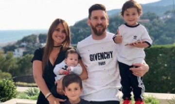 Lionel Messi saludó muy tiernamente a Antonela en su cumpleaños