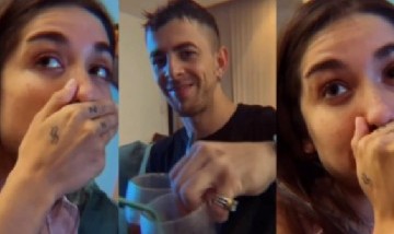 J Rei le cocinó tarta a María Becerra y la artista dio su veredicto: "El amor de mi vida"