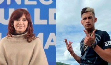L-Gante y Cristina, nuevo capítulo: el trapero mencionó a la vicepresidenta en un nuevo tema