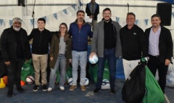 General Alvarado: Mar del Sud inauguró su Polideportivo