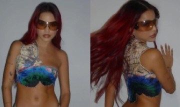 Total look butterfly: Emilia Mernes mostró prendas osadas en donde luce las principales tendencias