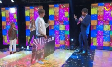 Con 19 años ganó Los 8 escalones del millón y dedicará su premio a sus estudios