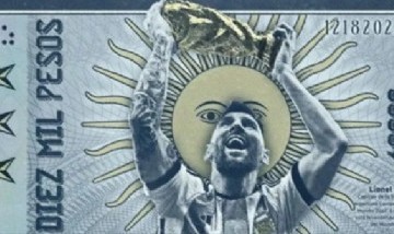 El Gobierno analiza lanzar un billete de $10.000 con la cara de Lionel Messi