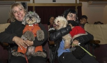 Escobar fue el escenario de la primera función de cine para perros de Sudamérica