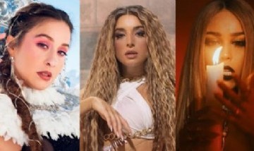 Lola Índigo, Danna Paola y Denise Rosenthal presentan: "Santería"
