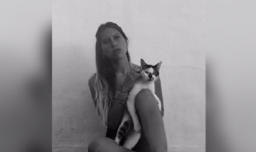 Giuli y Benito en Rojas, Buenos Aires.