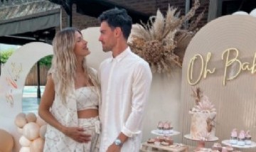 A poco de ser mamá de Vita, Cande Ruggeri organizó un hermoso baby shower