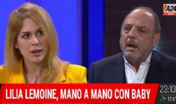 Lilia Lemoine aseguró que el 17 de octubre es el día que murió San Martín: el gesto de Baby Etchecopar