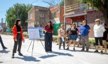 Quilmes avanza con la pavimentación de 20 cuadras en el barrio Santa Lucía