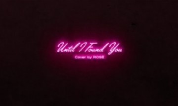ROSÉ - 'Until I Found You (Stephen Sanchez)' Cover