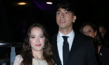 ¡Romance confirmado! Las fotos de Ángela Torres y Rusherking en el show de Luis Miguel