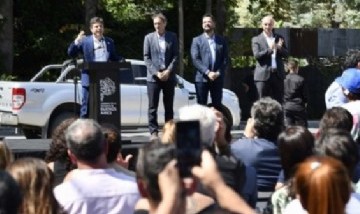 Kicillof en Escobar: "Elegimos invertir en el bienestar del pueblo bonaerense"