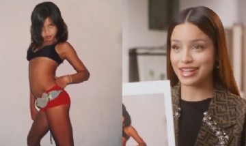 Emilia Mernes reveló una foto de cuando era pequeña: "Me creía una modelo de Victoria's Secret"