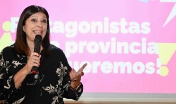 Clara García encabezó un encuentro con jóvenes representantes de centros de estudiantes
