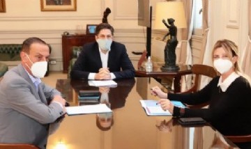 Marisa Fassi mantuvo una reunión con Gustavo Arrieta y Nicolás Trotta para la creación de una nueva Universidad en Cañuelas