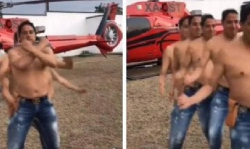 Polémica campaña: un candidato a gobernador hizo striptease para sus electores y se volvió viral