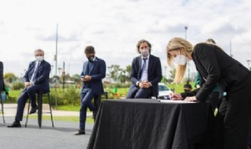 Marisa Fassi estuvo presente en el lanzamiento del programa: "Paradas Seguras"