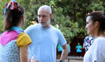 Rodríguez Larreta compartió un show para chicos y presentó las actividades gratuitas en las plazas