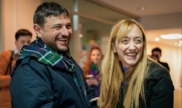 Juan Grabois estuvo en Mendoza como parte de su campaña previa a las PASO
