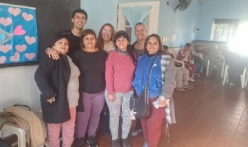 Por gestiones a cargo del referente del FR de Baradero,  "Peteco" Morales, se realizó importante jornada de salud visual en el distrito