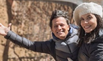 Darío Lopilato enamoradísimo de su novia María Irigaray: el actor hizo una presentación familiar