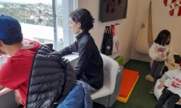 Instituto de Córdoba inauguró en su estadio un palco sensorial para personas con autismo