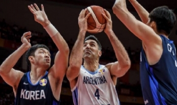 Argentina debutó con victoria en el Mundial de básquet