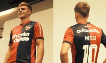 Una locura: Se apellida Messi, juega en Newell"s y usa la 10
